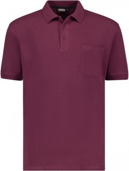 Adamo 139311 Poloshirt RF Blackberry Red - Polo marškinėliai - Polo marškinėliai - 2XL-8XL