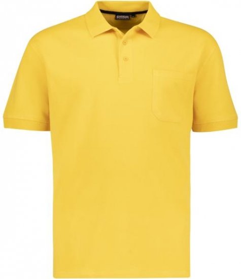 Adamo 139311 Poloshirt RF Yellow - Polo marškinėliai - Polo marškinėliai - 2XL-8XL