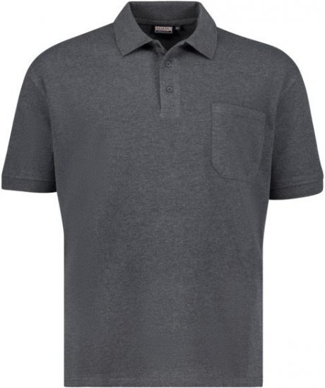 Adamo 139311 Poloshirt RF Heather Grey - Polo marškinėliai - Polo marškinėliai - 2XL-8XL
