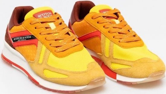 Scotch & Soda S498 Sneakers Orange - Vyriški batai 40-52 - 