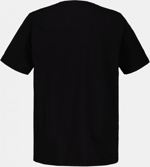 JP1880 KISS Retro Graphic Comfort Fit Band T-Shirt Black - Marškinėliai - Marškinėliai - 2XL-14XL