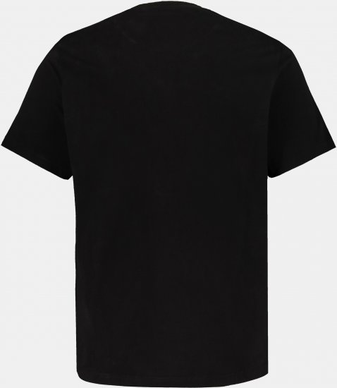 JP1880 AC/DC Graphic Comfort Fit Band T-Shirt Black - Marškinėliai - Marškinėliai - 2XL-14XL