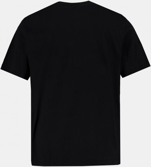 JP1880 Rolling Stones Graphic Comfort Fit Band T-Shirt Black - Marškinėliai - Marškinėliai - 2XL-14XL