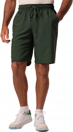 JP1880 QuickDry Tennis Shorts Green - Sportiniai drabuziai & outdoor - Dideliu dydziu sportiniai drabuziai vyrams
