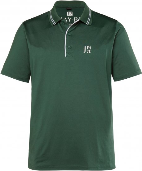 JP1880 QuickDry ProLine Tennis Polo Shirt Dark Green - Sportiniai drabuziai & Outdoor - Dideliu dydziu sportiniai drabuziai vyrams