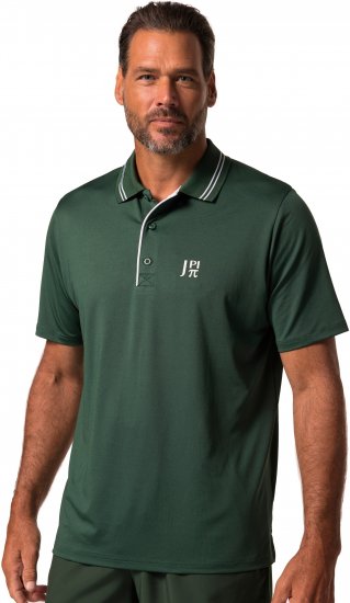 JP1880 QuickDry ProLine Tennis Polo Shirt Dark Green - Sportiniai drabuziai & outdoor - Dideliu dydziu sportiniai drabuziai vyrams