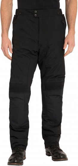 JP1880 All Year Round Motorcycle Pants Black - Motocikliniai drabužiai plius dydžiais - Didelių dydžių motociklininko apranga vyrams