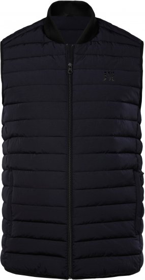 JP1880 Guilted College Collar Golf Vest Dark Navy - Sportiniai drabuziai & outdoor - Dideliu dydziu sportiniai drabuziai vyrams