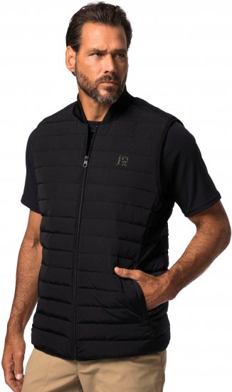 JP1880 Guilted College Collar Golf Vest Dark Navy - Sportiniai drabuziai & outdoor - Dideliu dydziu sportiniai drabuziai vyrams