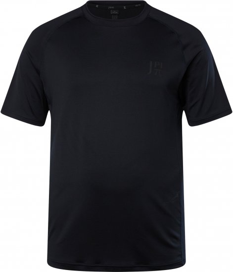 JP1880 QuickDry Side Prints Tennis T-Shirt Dark Navy - Sportiniai drabuziai & outdoor - Dideliu dydziu sportiniai drabuziai vyrams