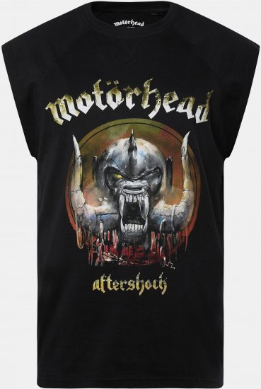 JP1880 Ozzy Motörhead Graphic Band T-Shirt Black - Marškinėliai - Marškinėliai - 2XL-14XL