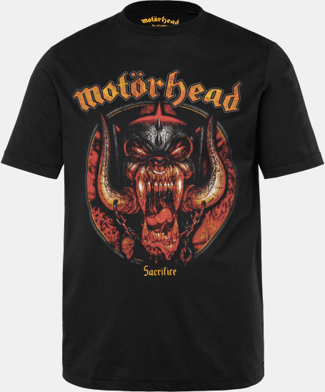 JP1880 Motörhead Sacrifice Band T-Shirt Black - Marškinėliai - Marškinėliai - 2XL-14XL