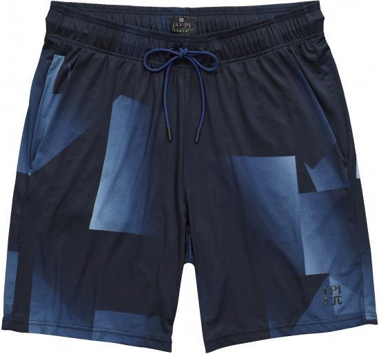 JP1880 FLEXNAMIC® GeoMotion Tennis Shorts Dark Blue - Sportiniai drabuziai & Outdoor - Dideliu dydziu sportiniai drabuziai vyrams