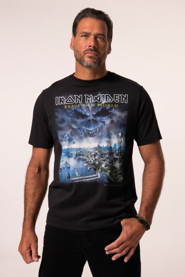 JP1880 Iron Maiden Brave New World T-Shirt Black - Marškinėliai - Marškinėliai - 2XL-14XL
