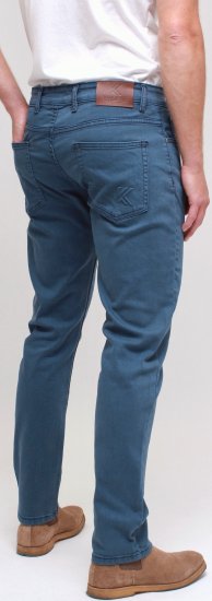 Kam Jeans Bens Embossed Reg Fit Jeans Smokey Blue - Džinsai ir kelnės - Džinsai ir Kelnės - W40-W70
