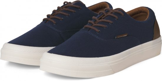 Jack & Jones Lington Canvas Sneakers Navy Blazer - Vyriški batai 40-52 - 