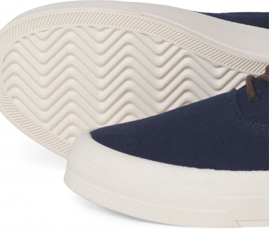 Jack & Jones Lington Canvas Sneakers Navy Blazer - Vyriški batai 40-52 - 