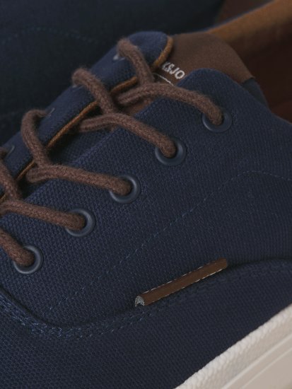 Jack & Jones Lington Canvas Sneakers Navy Blazer - Vyriški batai 40-52 - 