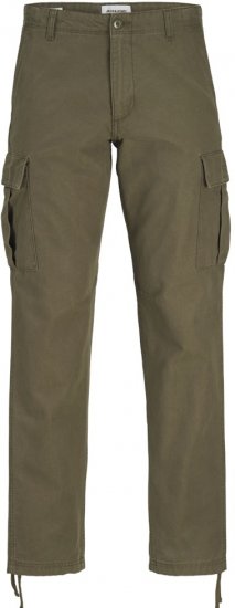Jack & Jones KANE BARKLEY Cargopants Khaki - Džinsai ir kelnės - Džinsai ir Kelnės - W40-W70