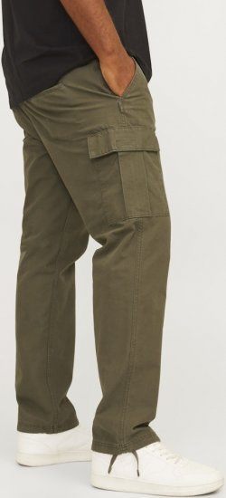 Jack & Jones KANE BARKLEY Cargopants Khaki - Džinsai ir kelnės - Džinsai ir Kelnės - W40-W70