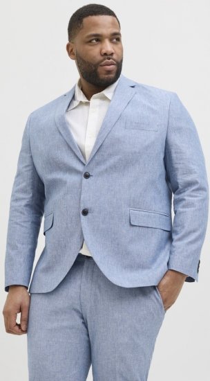 Jack & Jones Riviera Blazer Nautical Blue - Kostiumai ir švarkai - Didelio dydžio kostiumai ir švarkai