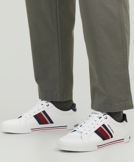 Jack & Jones Gorgon Sneakers Bright White - Vyriški batai 40-52 - 