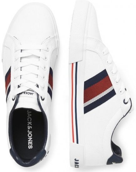 Jack & Jones Gorgon Sneakers Bright White - Vyriški batai 40-52 - 
