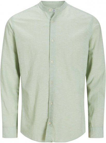 Jack & Jones Breeze Poplin Long Sleeve Shirt Iceberg Green - Marškiniai - Marškiniai - 2XL-8XL