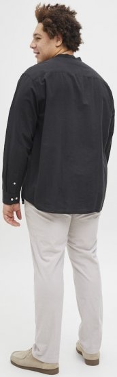Jack & Jones Breeze Poplin Long Sleeve Shirt Black - Marškiniai - Marškiniai - 2XL-8XL