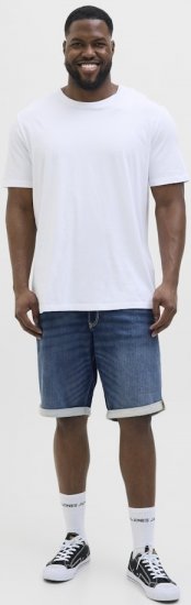 Jack & Jones Rick Con I.K. SHORTS GE 132 SN Blue Denim - Šortai - Šortai - W40-W60