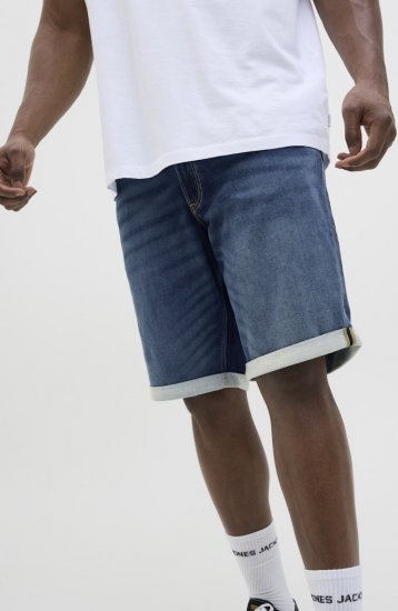 Jack & Jones Rick Con I.K. SHORTS GE 132 SN Blue Denim - Šortai - Šortai - W40-W60