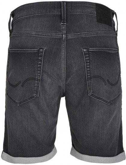 Jack & Jones Rick Con I.K. SHORTS Black Denim - Šortai - Šortai - W40-W60