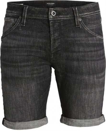 Jack & Jones RICK FOX SHORTS GE 245 Shorts Black Denim - Šortai - Šortai - W40-W60