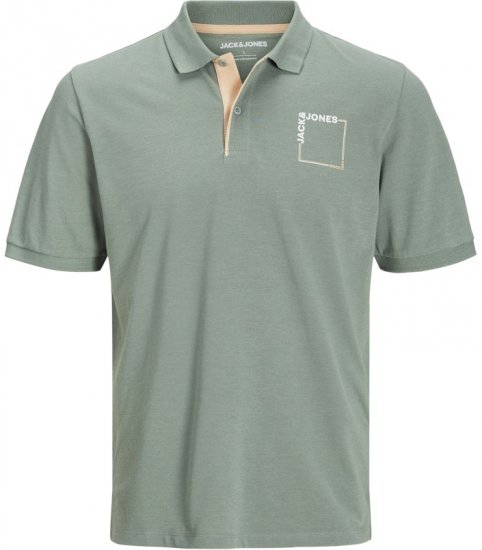 Jack & Jones Verner Short Sleeve Polo Iceberg Green - Polo marškinėliai - Polo marškinėliai - 2XL-8XL