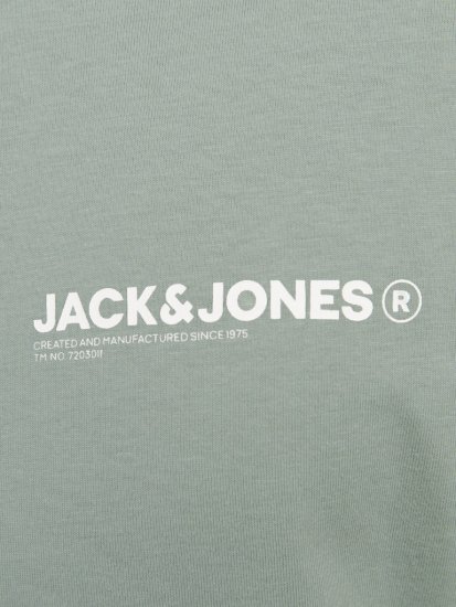 Jack & Jones Hawaii Crew Neck T-Shirt Iceberg Green - Marškinėliai - Marškinėliai - 2XL-14XL