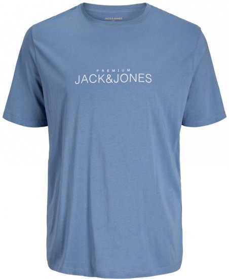 Jack & Jones Lavance Crew Neck T-Shirt Light Blue - Marškinėliai - Marškinėliai - 2XL-14XL