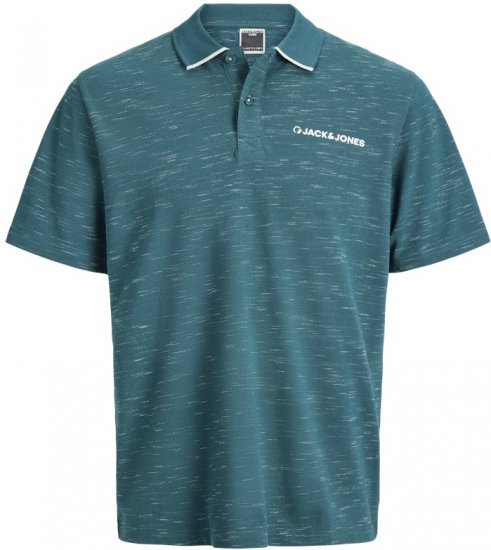 Jack & Jones Logan Polo Shirt Deep Teal - Polo marškinėliai - Polo marškinėliai - 2XL-8XL