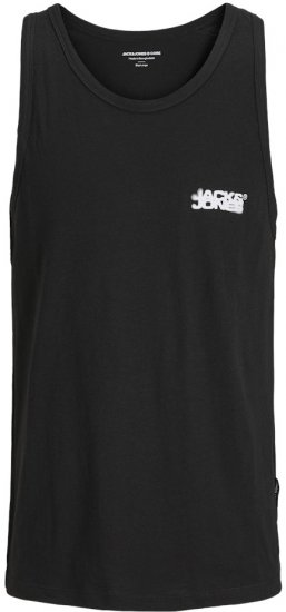 Jack & Jones Sago Tank Top Black - Marškinėliai - Marškinėliai - 2XL-14XL