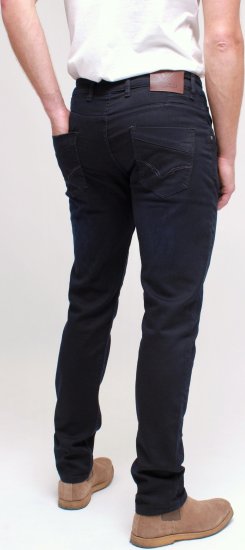 Kam Jeans Jacob Knitted Denim Reg Fit Jeans Blue-Black - Džinsai ir kelnės - Džinsai ir Kelnės - W40-W70