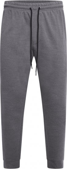 Kam Jeans 240 Textured Interlock Jog Pants Charcoal - Laisvalaikio kelnės ir šortai - Laisvalaikio Kelnės ir Šortai - 2XL-12XL