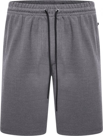 Kam Jeans 3317 Textured Interlock Shorts Charcoal - Laisvalaikio kelnės ir šortai - Laisvalaikio Kelnės ir Šortai - 2XL-12XL