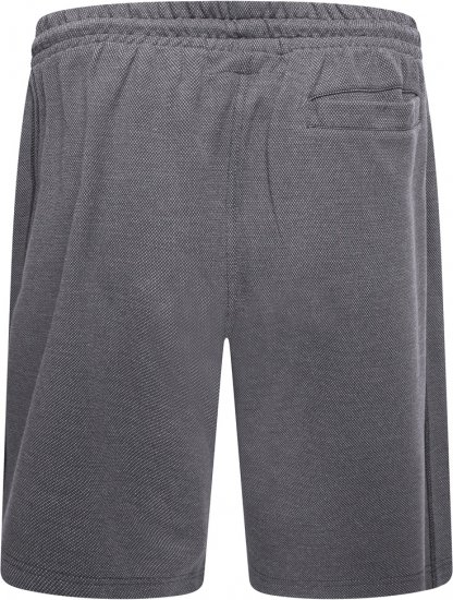 Kam Jeans 3317 Textured Interlock Shorts Charcoal - Laisvalaikio kelnės ir šortai - Laisvalaikio Kelnės ir Šortai - 2XL-12XL