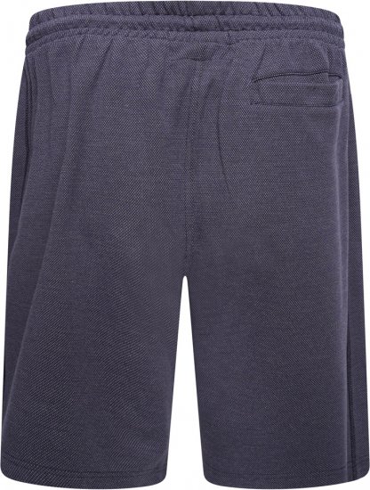 Kam Jeans 3317 Textured Interlock Shorts Indigo - Laisvalaikio kelnės ir šortai - Laisvalaikio Kelnės ir Šortai - 2XL-12XL