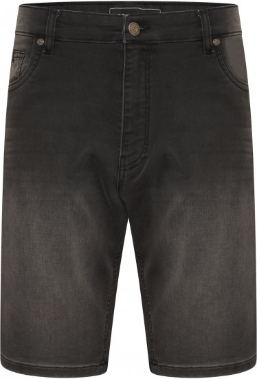 Kam Jeans NUNEZ2 Knitted Denim Stretch Shorts Charcoal - Šortai - Šortai - W40-W60