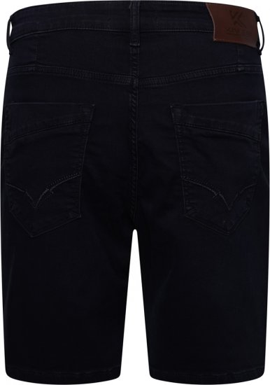 Kam Jeans Pepe Knitted Denim Shorts Blue-Black - Šortai - Šortai - W40-W60