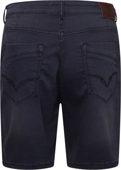 Kam Jeans Pepe Knitted Denim Shorts Charcoal - Šortai - Šortai - W40-W60