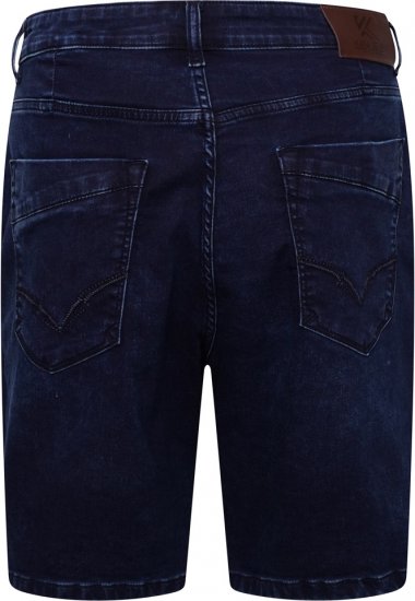 Kam Jeans Pepe Knitted Denim Shorts Mid Wash Blue - Šortai - Šortai - W40-W60