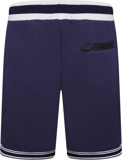 Kam Jeans TS005 Retro Tracky Set (Shorts/Sleeveless Hoodie) Navy - Treningai - "Didelių dydžių sportiniai kostiumai vyrams "