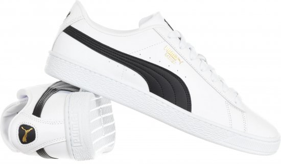 Puma Basket Classic XXI Sneakers White - Vyriški batai 40-52 - 