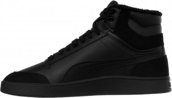 Puma Shuffle Mid Fur Shoes Black - Vyriški batai 40-52 - 